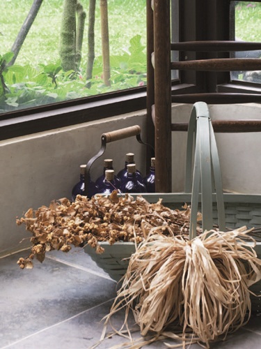 乾燥花、日式雜貨